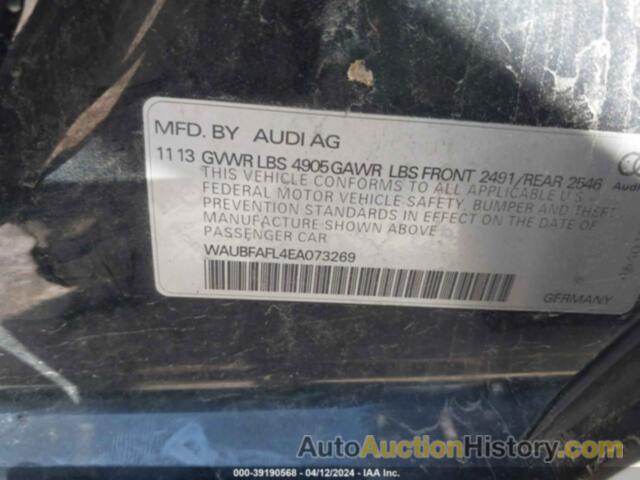 AUDI A4 PREMIUM, WAUBFAFL4EA073269