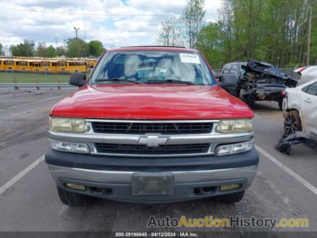 CHEVROLET SUBURBAN 1500 LS, 3GNFK16T41G279050