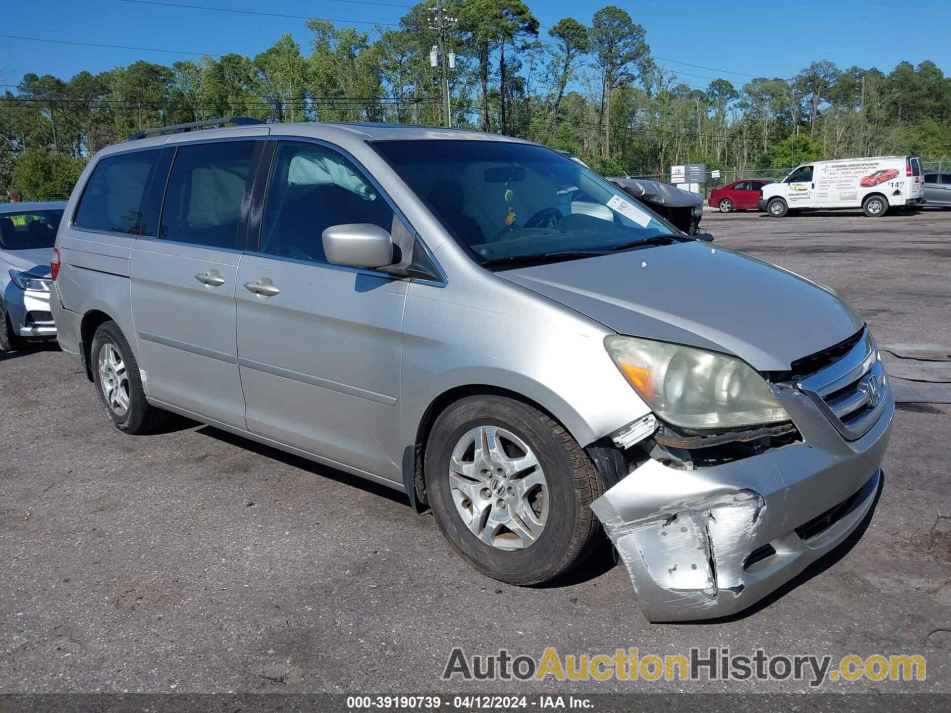 HONDA ODYSSEY EX-L, 5FNRL38766B444785