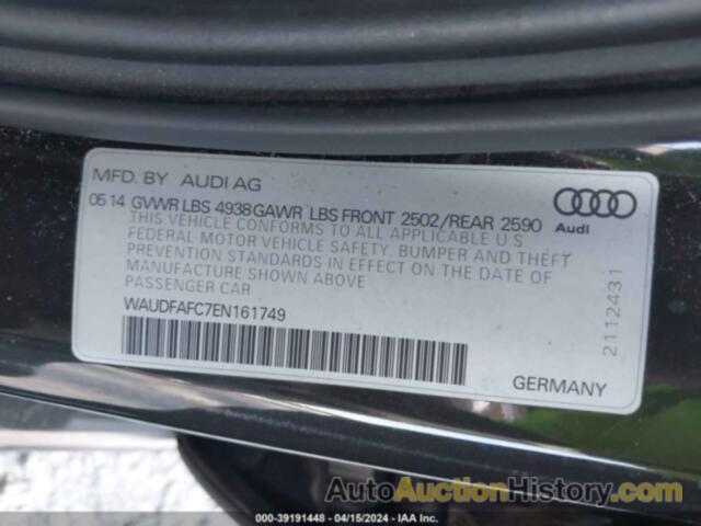 AUDI A6 PREMIUM PLUS, WAUDFAFC7EN161749