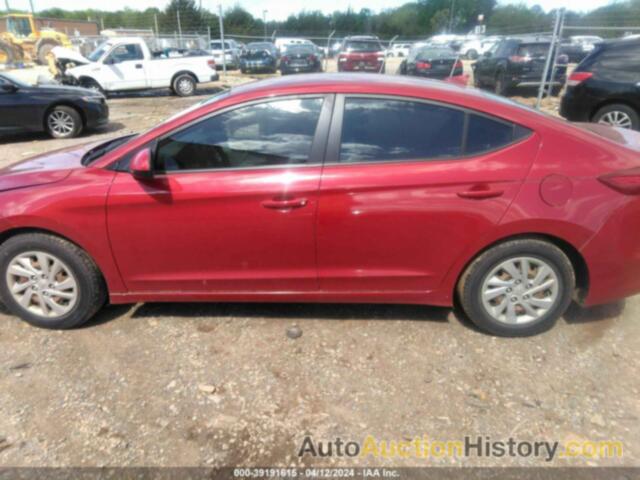 HYUNDAI ELANTRA SE, KMHD74LFXHU172654