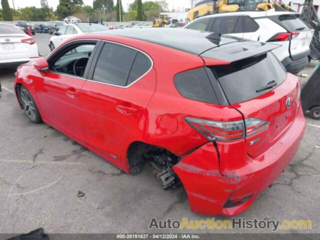 LEXUS CT 200H, JTHKD5BH5G2259156