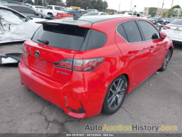 LEXUS CT 200H, JTHKD5BH5G2259156