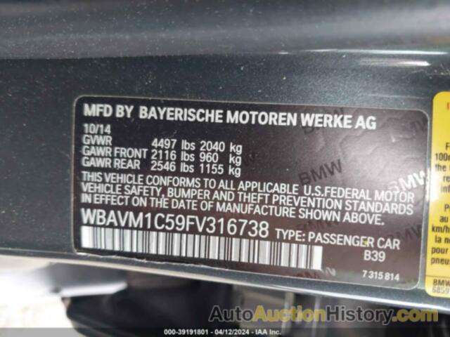 BMW X1 SDRIVE28I, WBAVM1C59FV316738