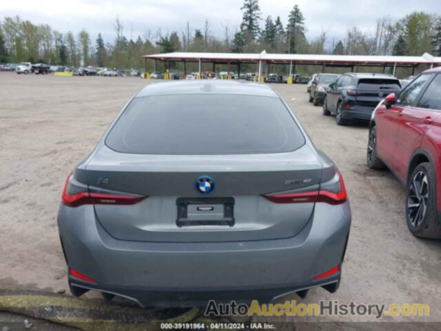 BMW I4 EDRIVE40, WBY73AW0XNFN12290