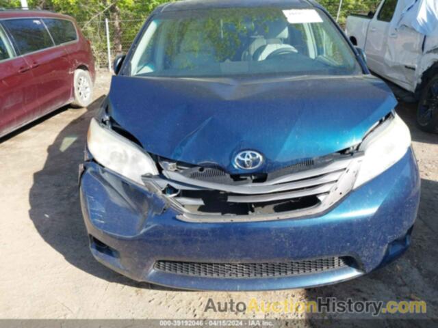 TOYOTA SIENNA XLE V6, 5TDYK3DC7BS138010