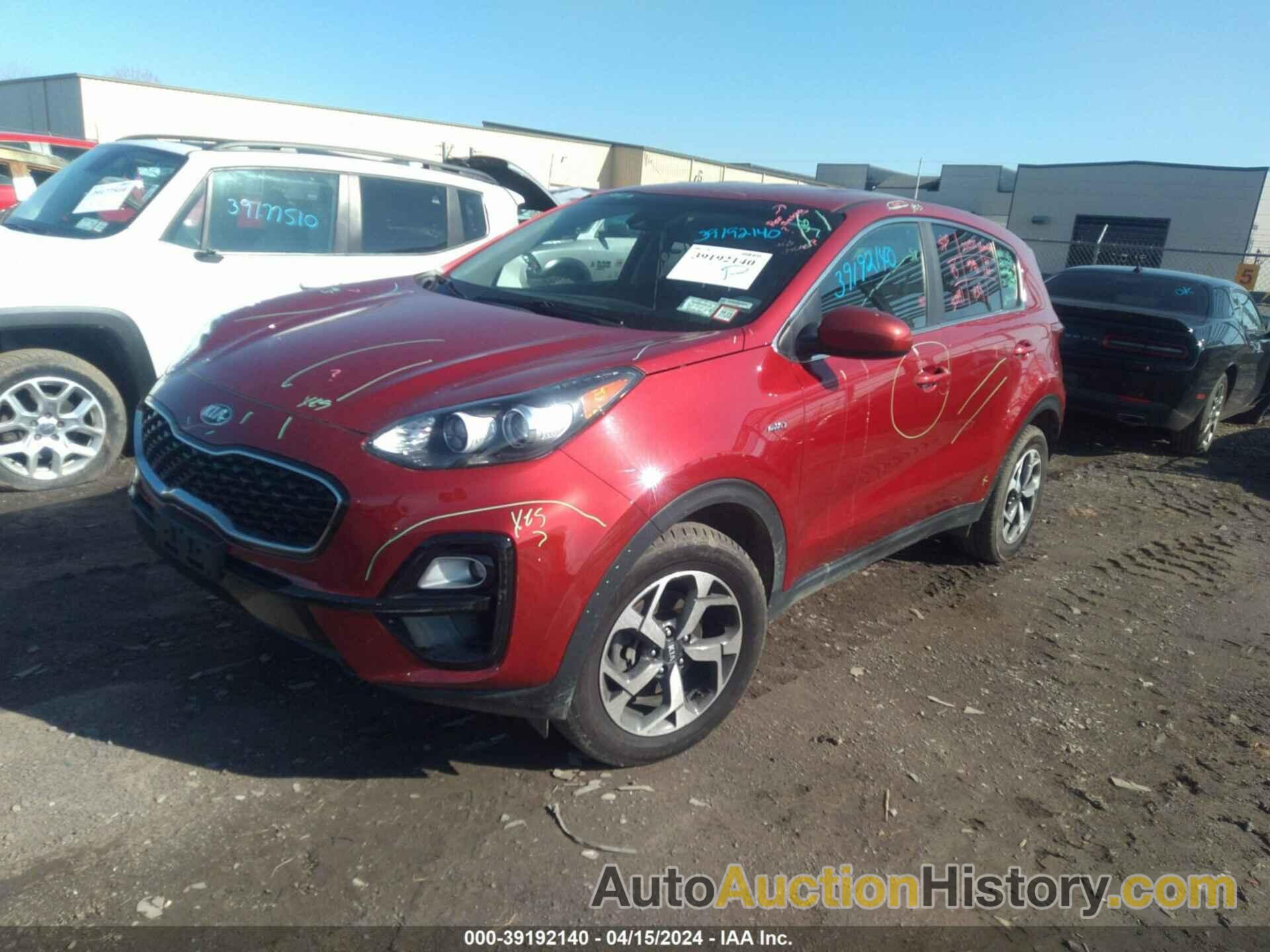 KIA SPORTAGE LX, KNDPMCAC5L7642433