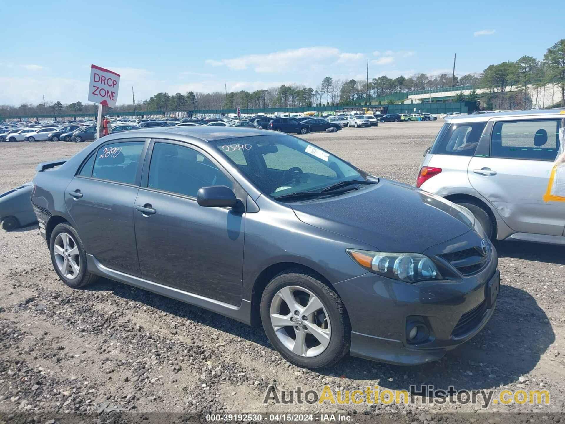 TOYOTA COROLLA S, 2T1BU4EE3BC722838