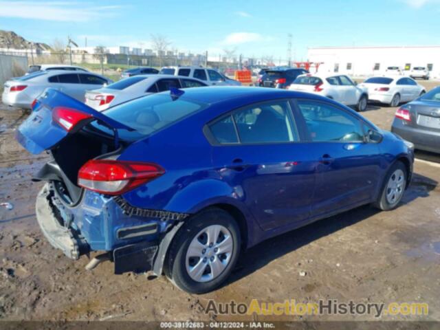 KIA FORTE LX, 3KPFK4A77JE211163