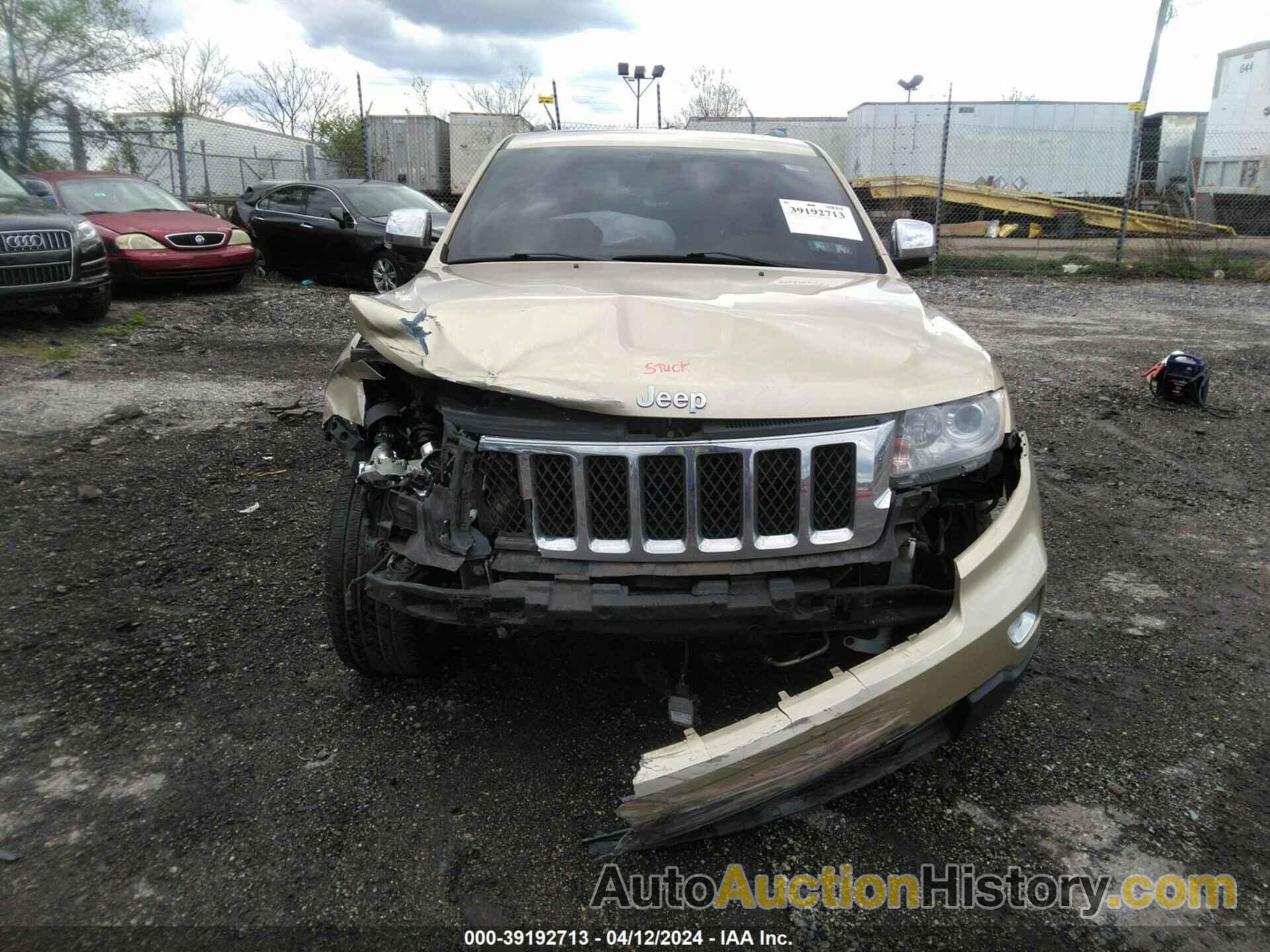 JEEP GRAND CHEROKEE OVERLAND, 1J4RR6GT6BC736033