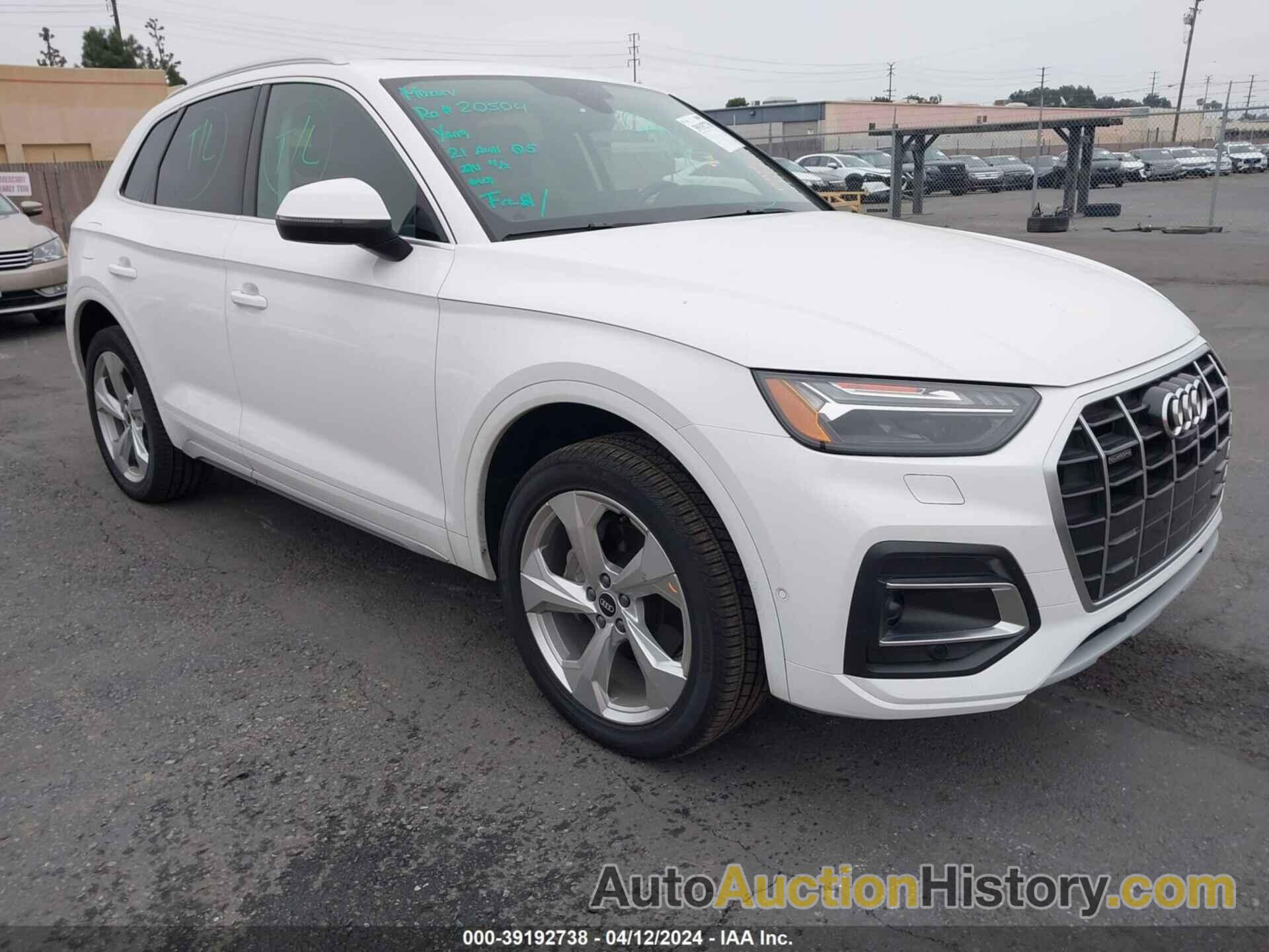 AUDI Q5 PRESTIGE 45 TFSI QUATTRO S TRONIC, WA1CABFY2M2016532