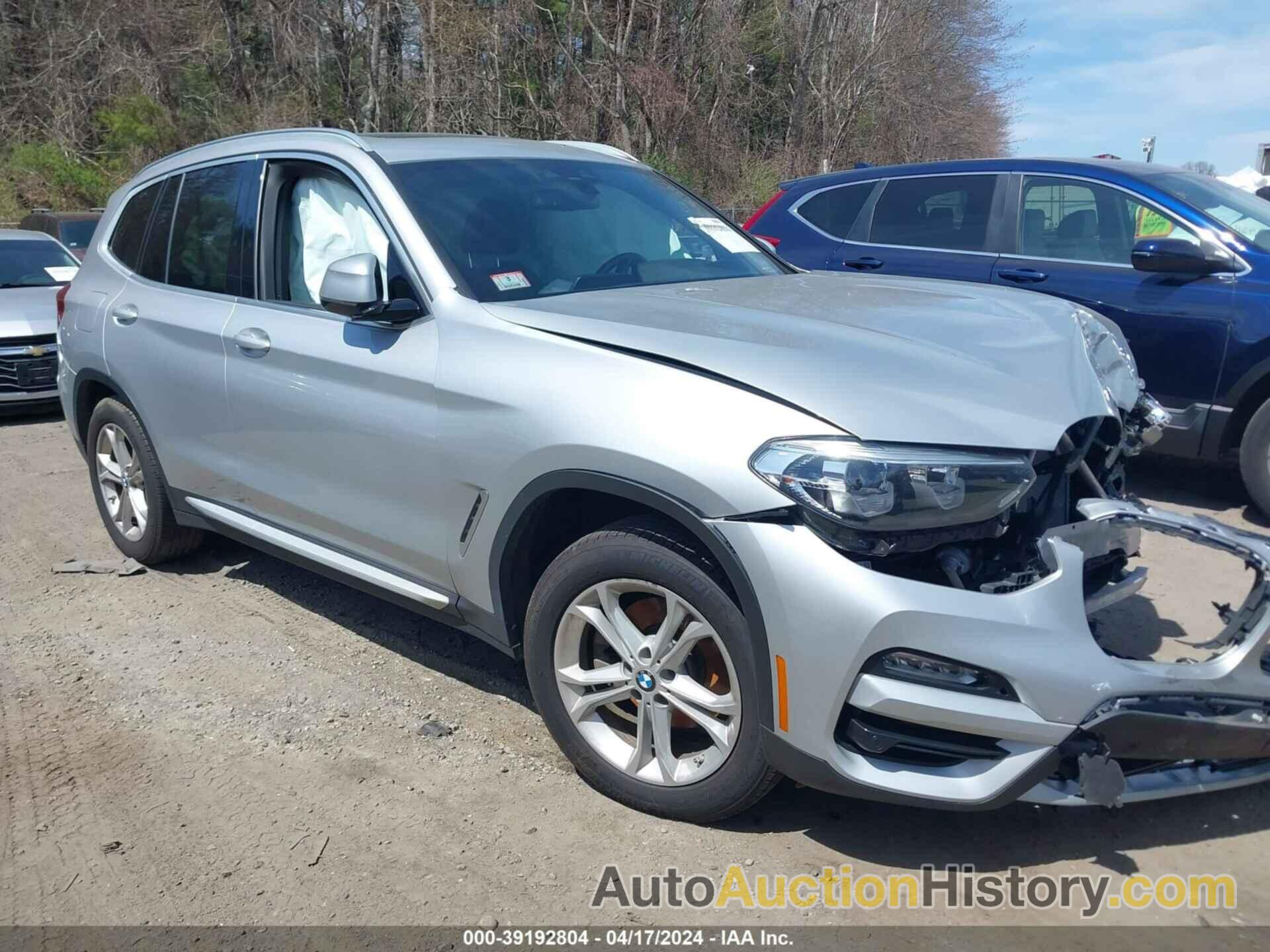 BMW X3 XDRIVE30I, 5UXTR9C55KLE19138