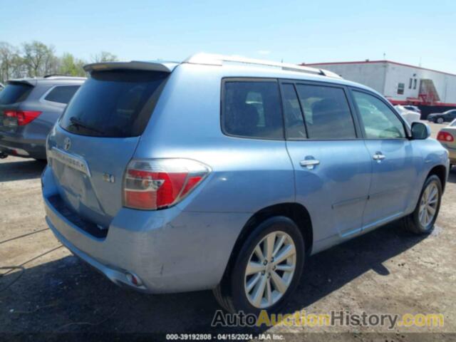 TOYOTA HIGHLANDER HYBRID, JTEEW41A882004618