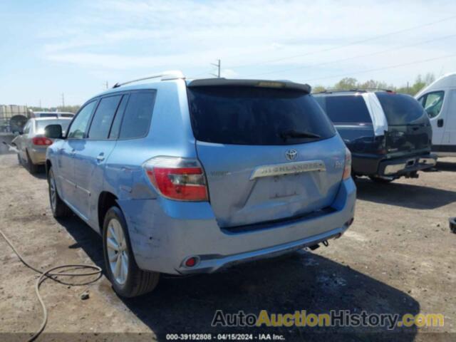 TOYOTA HIGHLANDER HYBRID, JTEEW41A882004618