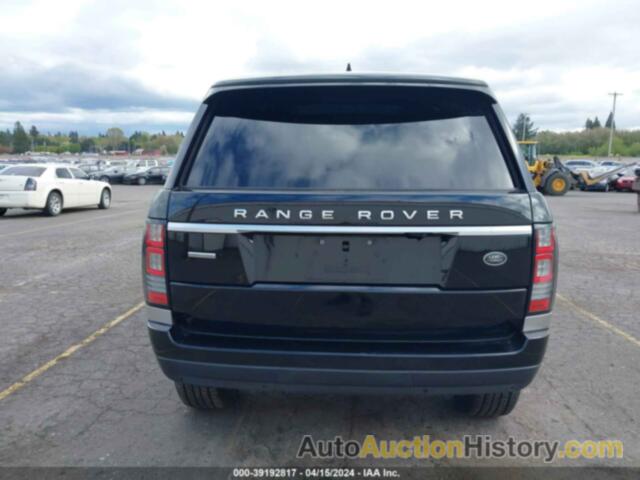 LAND ROVER RANGE ROVER 5.0L V8 SUPERCHARGED, SALGS5FEXHA361582