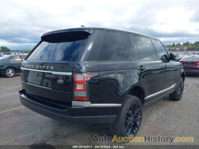 LAND ROVER RANGE ROVER 5.0L V8 SUPERCHARGED, SALGS5FEXHA361582