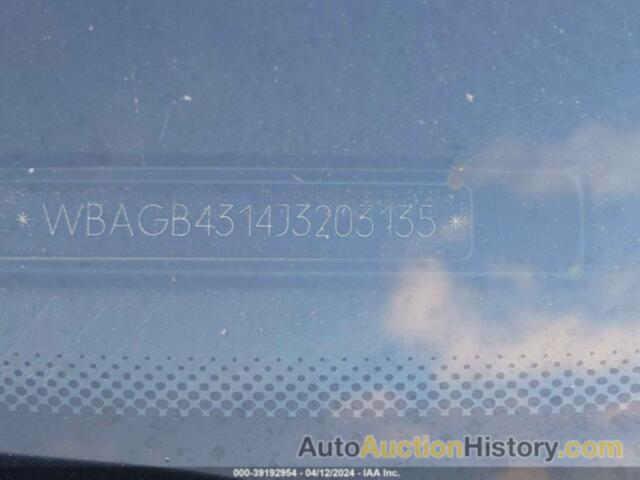 BMW 735 I AUTOMATIC, WBAGB4314J3203135