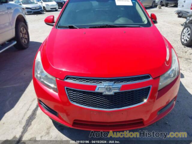 CHEVROLET CRUZE 2LT AUTO, 1G1PE5SB4E7374498