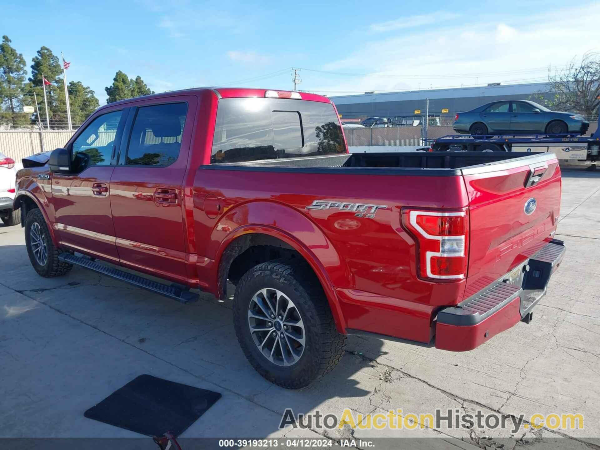 FORD F-150 XLT, 1FTEW1EP4JFD26771