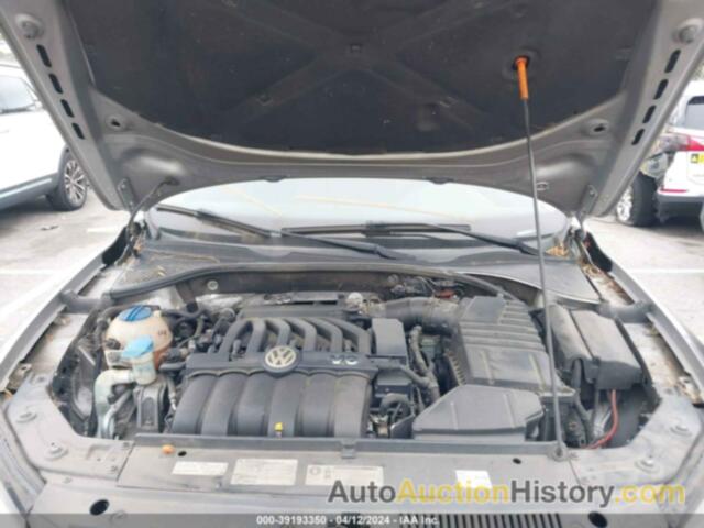 VOLKSWAGEN PASSAT 3.6L V6 SE, 1VWBM7A36CC044180