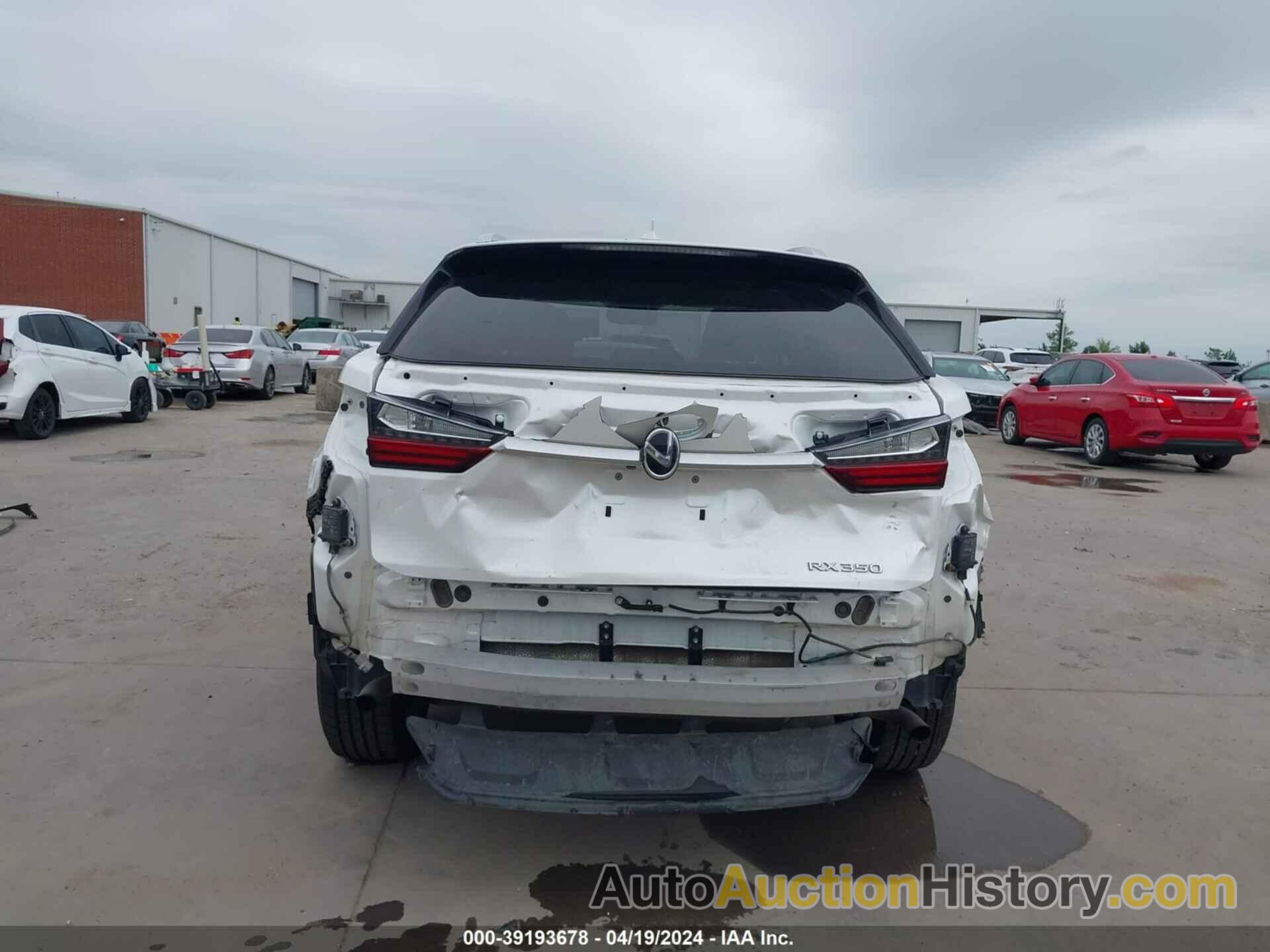 LEXUS RX 350, JTJBZMCA6H2018719