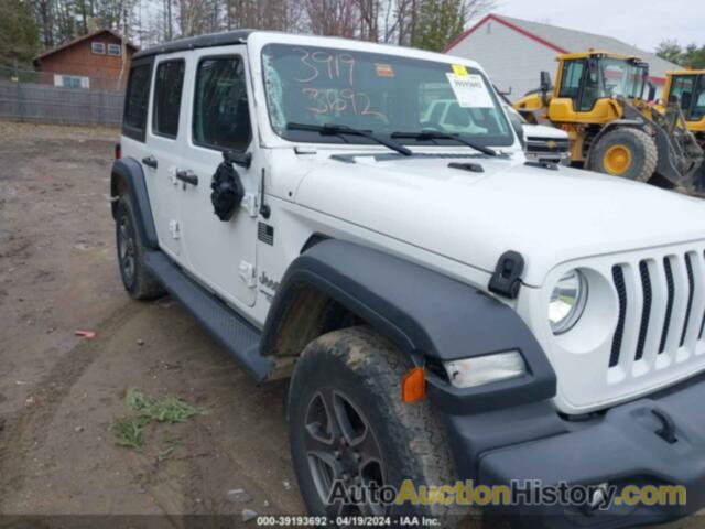 JEEP WRANGLER UNLIMITED SPORT S 4X4, 1C4HJXDG1JW127449