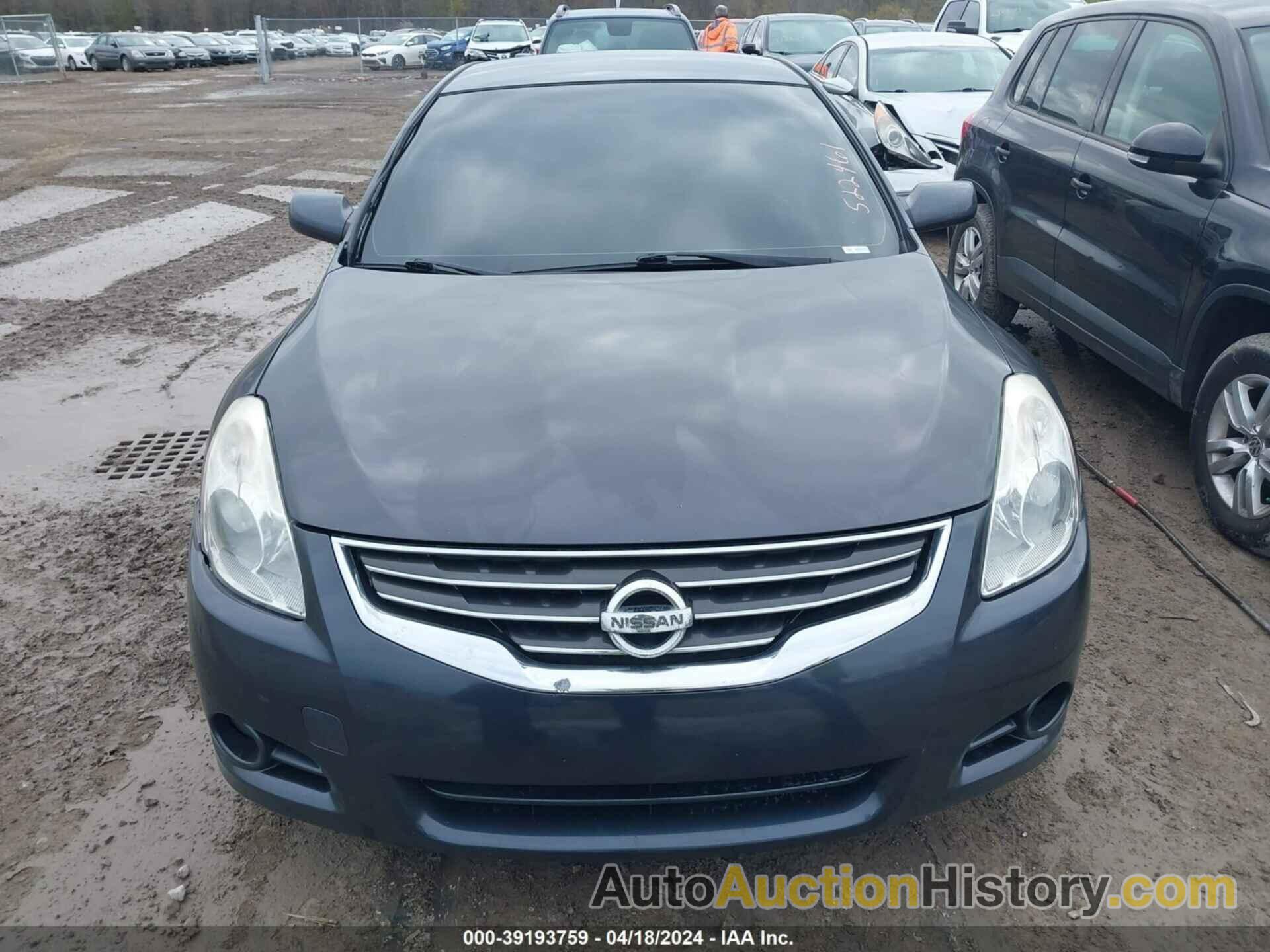 NISSAN ALTIMA 2.5 S, 1N4AL2AP3CN522461