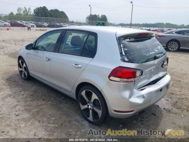 VOLKSWAGEN GOLF 2.5L 4-DOOR, WVWDB7AJ6CW257936