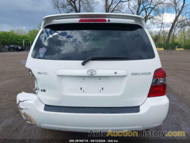 TOYOTA HIGHLANDER LIMITED V6, JTEEP21A040011277