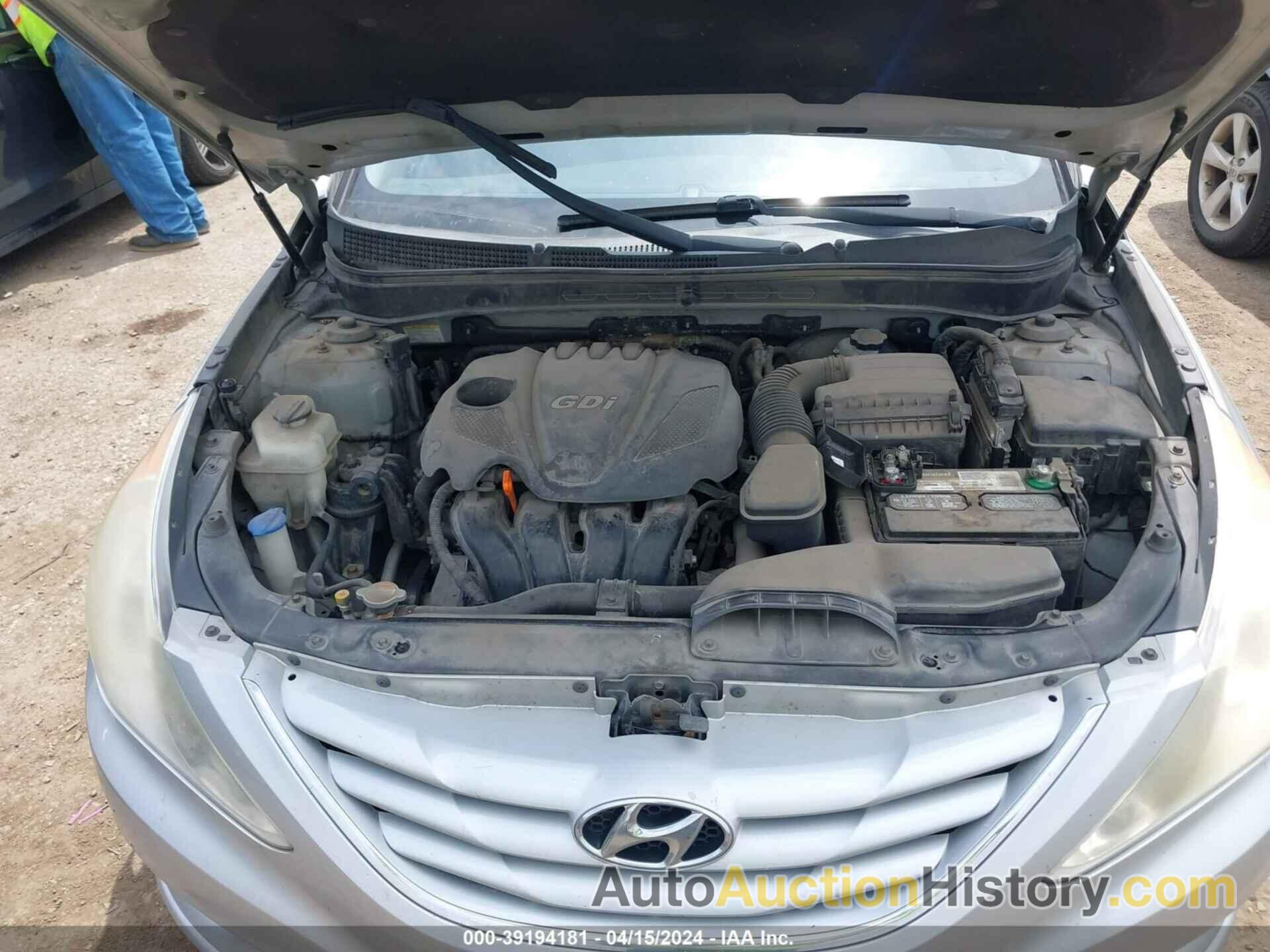 HYUNDAI SONATA GLS, 5NPEB4ACXCH488316