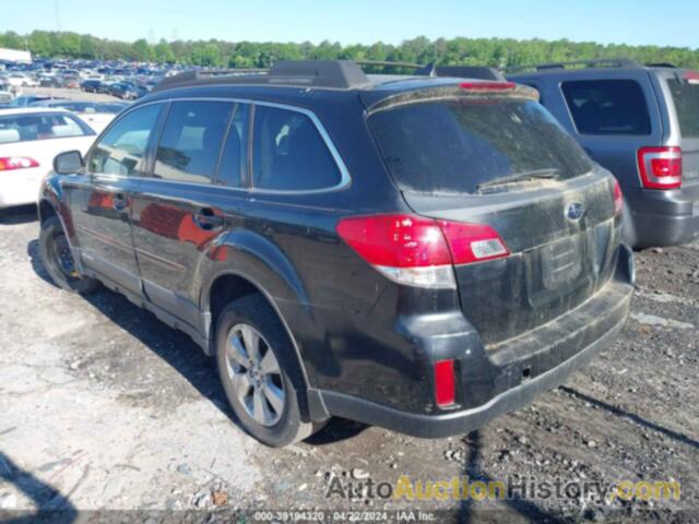 SUBARU OUTBACK 2.5I LIMITED, 4S4BRBKC8C3261330