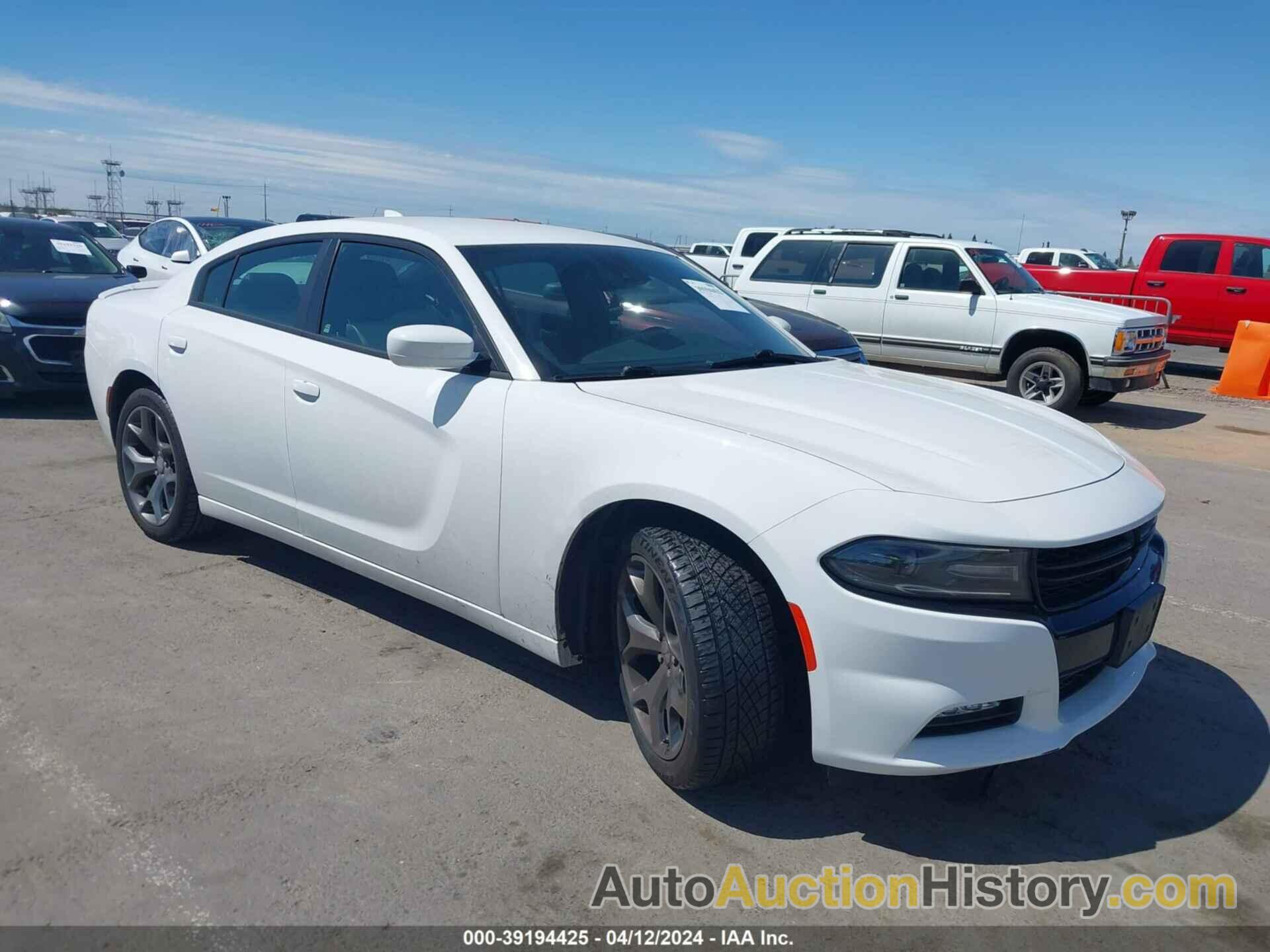 DODGE CHARGER SXT, 2C3CDXHG4FH801289