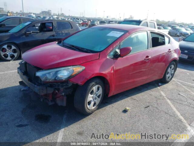 KIA FORTE LX, KNAFK4A60G5536200