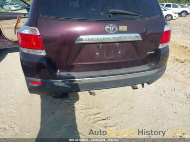 TOYOTA HIGHLANDER LIMITED V6, 5TDDK3EH2CS164752