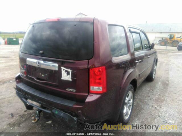 HONDA PILOT EX, 5FNYF4H45EB047064