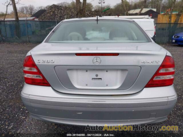 MERCEDES-BENZ C 280 LUXURY 4MATIC, WDBRF92HX6F763578