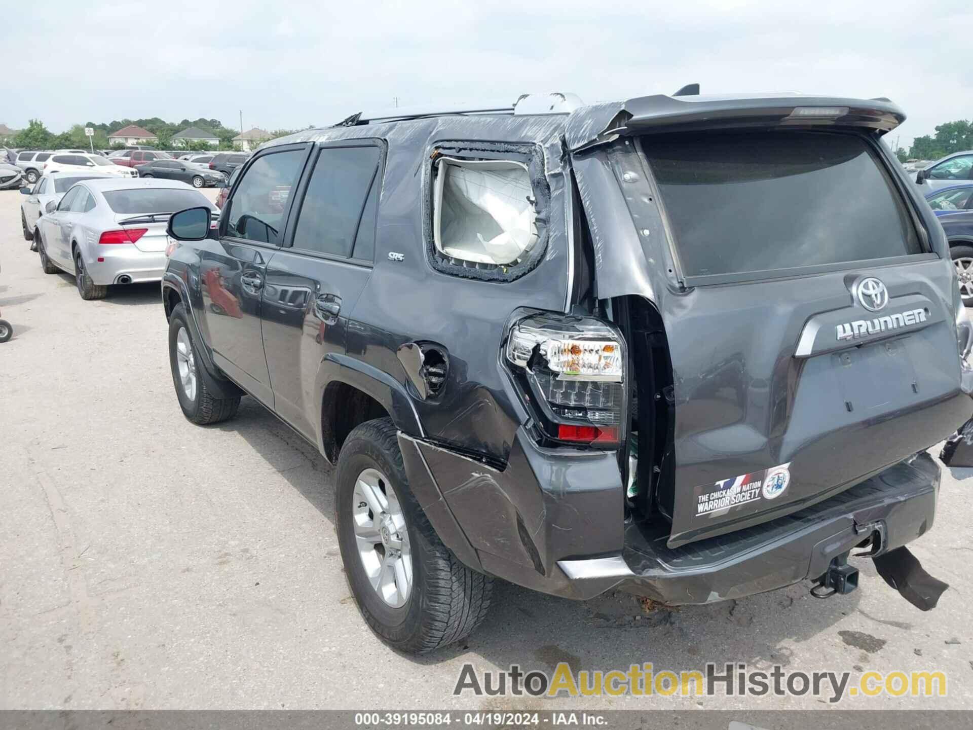 TOYOTA 4RUNNER SR5/LIMITED/SR5 PREMIUM, JTEZU5JR3J5168964