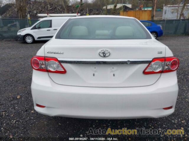 TOYOTA COROLLA LE, 2T1BU4EEXDC994175