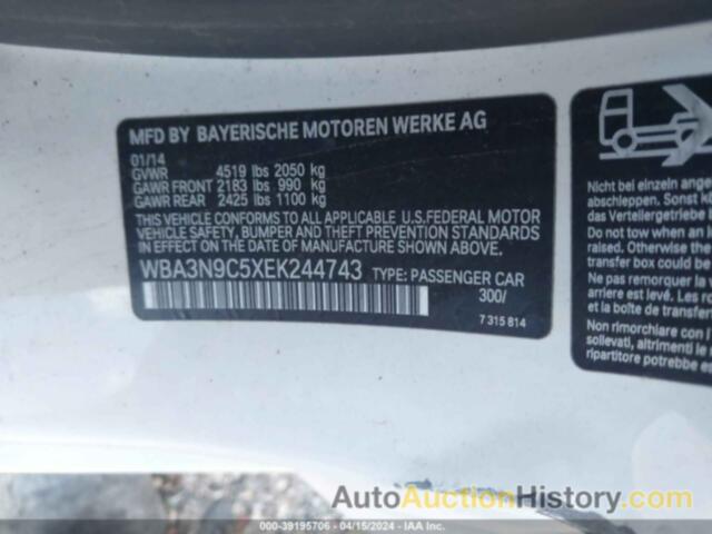 BMW 428I XDRIVE, WBA3N9C5XEK244743