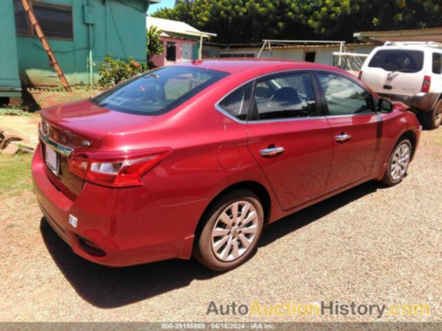 NISSAN SENTRA SV, 3N1AB7AP0GL670053