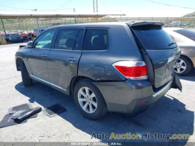 TOYOTA HIGHLANDER, 5TDZA3EH8CS017344