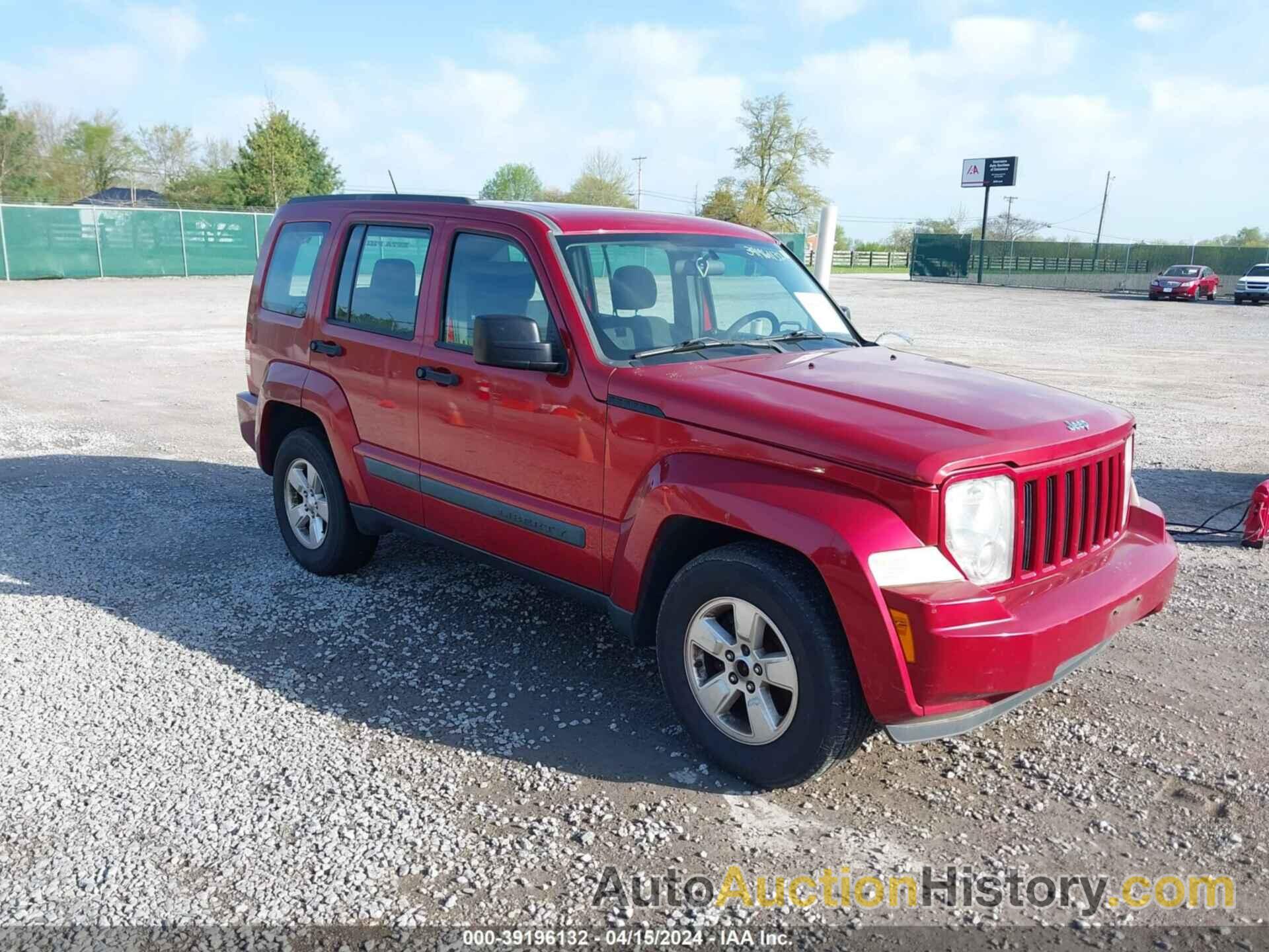 JEEP LIBERTY SPORT, 1J4PN2GK0AW129464