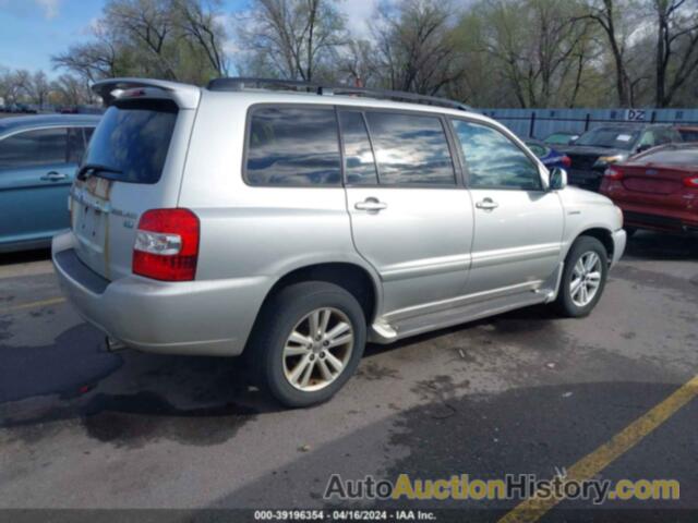 TOYOTA HIGHLANDER HYBRID LIMITED V6, JTEEW21A660012553