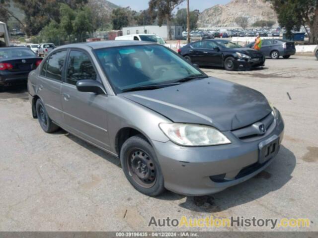 HONDA CIVIC LX, JHMES16505S006173