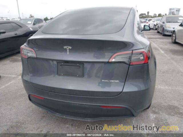 TESLA MODEL Y AWD/LONG RANGE DUAL MOTOR ALL-WHEEL DRIVE, 7SAYGAEE0PF978120