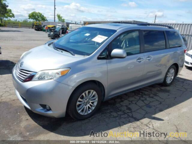 TOYOTA SIENNA XLE 8 PASSENGER, 5TDYK3DC4FS543845