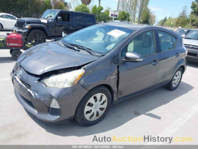 TOYOTA PRIUS C, JTDKDTB30C1505511