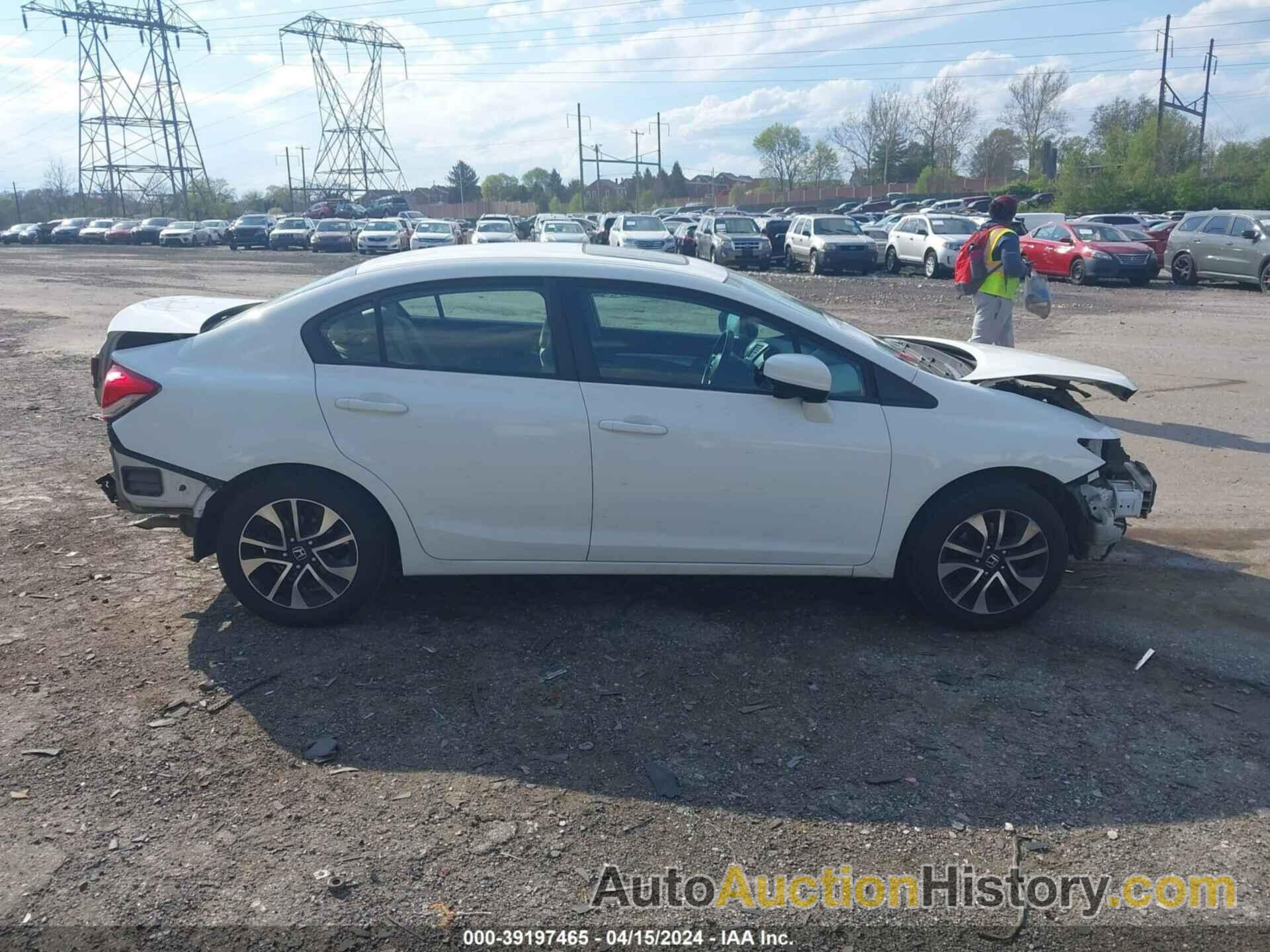 HONDA CIVIC EX, 19XFB2F86FE278723