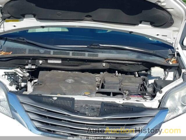 TOYOTA SIENNA XLE V6 8 PASSENGER, 5TDYK3DC4DS404957