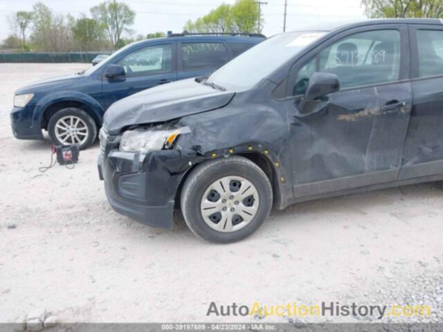 CHEVROLET TRAX 1LS, KL7CJKSB7FB087474